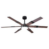 60 Inch Industrial Double-sided Blades LED Ceiling Fan with APP & Remote Control