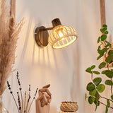 Boho-Bambus-Totui-Wandleuchten für Wohnzimmer und Schlafzimmer 