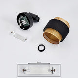 Boho-Bambus-Wandleuchten mit verstellbarem Kopf für das Wohnzimmer 