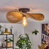 Art Deco Rustic Bamboo Ceiling Light for Living Room Bedroom