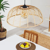 Bohemian Style Bamboo Pendant Light for Kitchen Dining Room