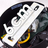 Moderne LEXINGTON Wandleuchte in Chrom und Schwarz mit Rauchglas für Wohnzimmer und Schlafzimmer 