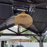 Beatrice Rattan Pendant Light