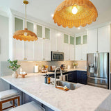 Aurelia Rattan Pendant Light