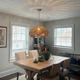 Sepherina Rattan-Pendelleuchte 