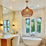 Kloe Rattan-Pendelleuchte 