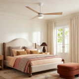 Kala geräuschloser Deckenventilator 132 cm (52") mit LED-Licht 