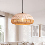 Suspension en rotin moderne, 48 cm de diamètre 