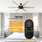 70" Industrial Ceiling Fan with Remote Control