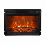 23" Einbau-Schwarzer Elektrokamin mit Fernbedienung 