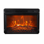 173cm/68" Farmhouse TV Stand with 23" Electric Fireplace Inset