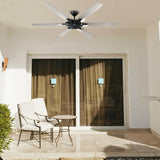 70" Industrial Ceiling Fan with Remote Control