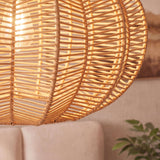 Suspension en corde rustique de 50 cm de diamètre 