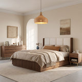 Tropische bamboe hanglamp met een diameter van 45 cm 
