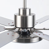 60" Lucknow Modern Ceiling Fan with Lighting and Remote Control