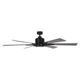 65" Bendan Industrial Downrod Mount Ceiling Fan with Lighting and Remote Control