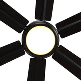 65" Bendan Industrial Downrod Mount Ceiling Fan with Lighting and Remote Control