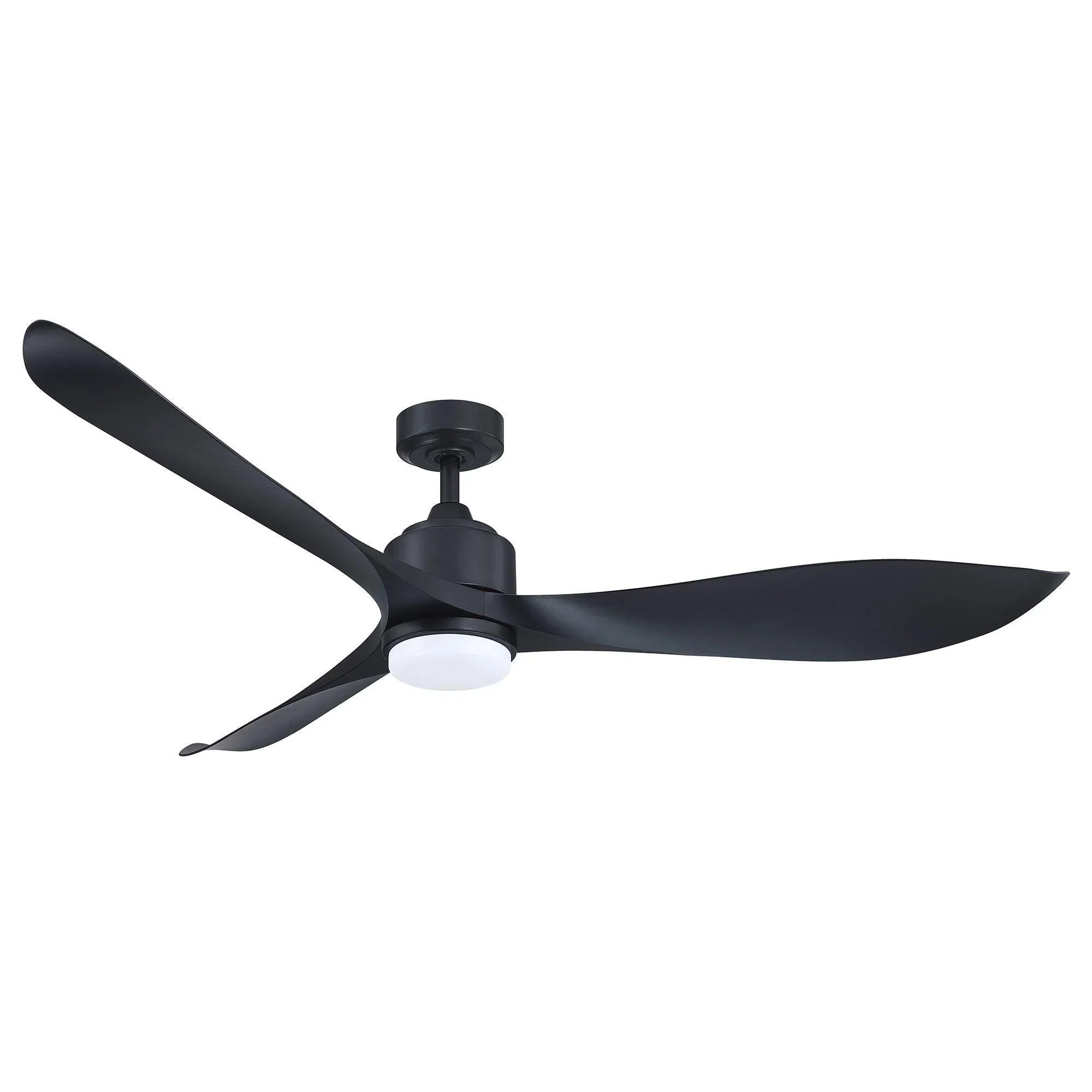 66" Misael Propeller Industrial DC Motor Ceiling Fan with LED Lighting