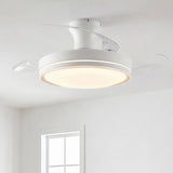 Aura Ultra-Quiet DC Motor Ceiling Fan Ø91 cm with Retractable Blades and LED Light