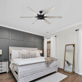 70" Industrial Ceiling Fan with Remote Control