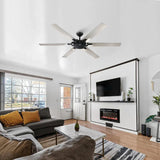 70" Industrial Ceiling Fan with Remote Control