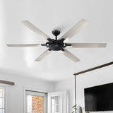 70" Industrial Ceiling Fan with Remote Control