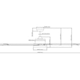 72" Bankston Modern Satin Nickel DC Motor Downrod Mount Ceiling Fan with LED Lighting and Remote Control