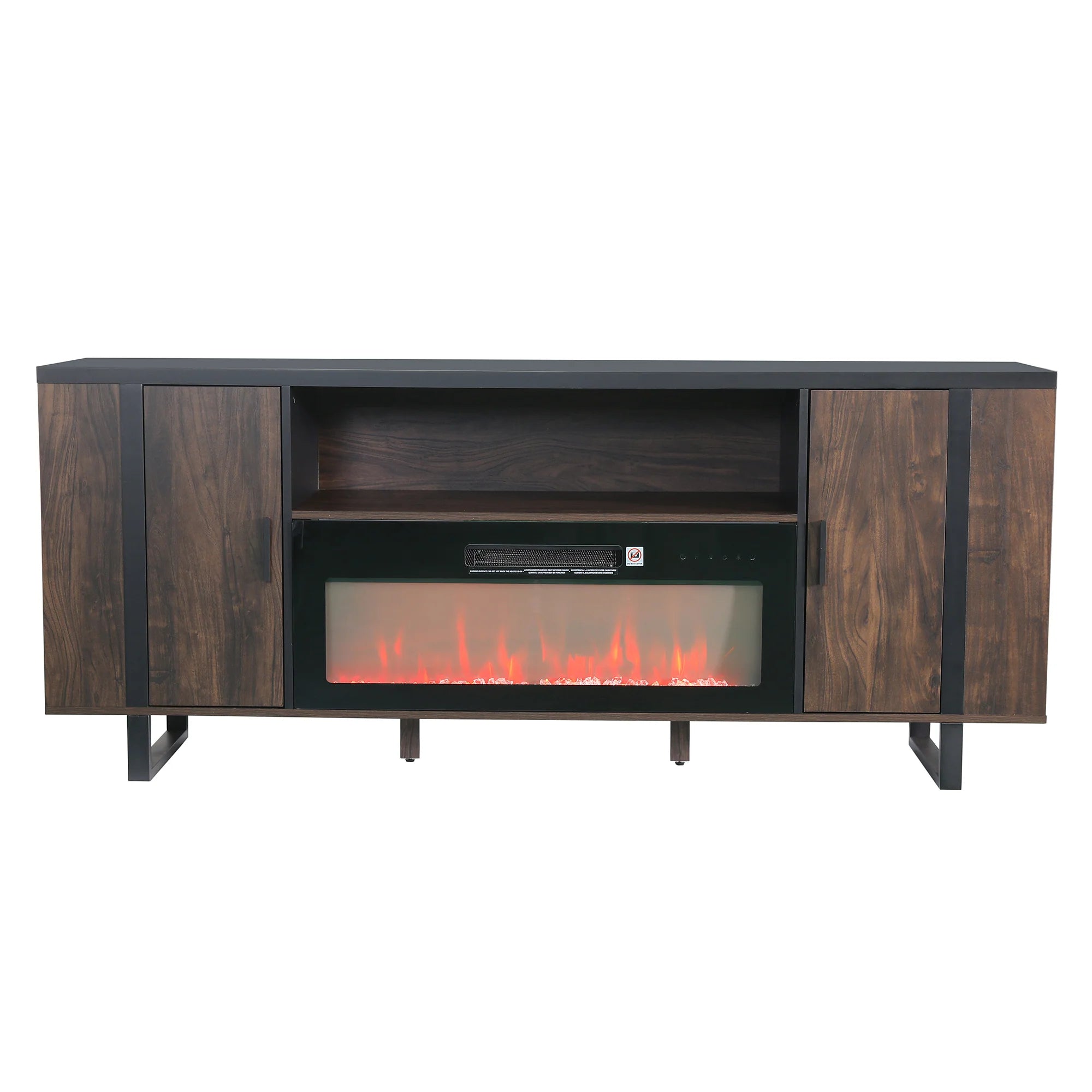 72" / 183cm TV Stand With 36'' / 91cm Electric Fireplace