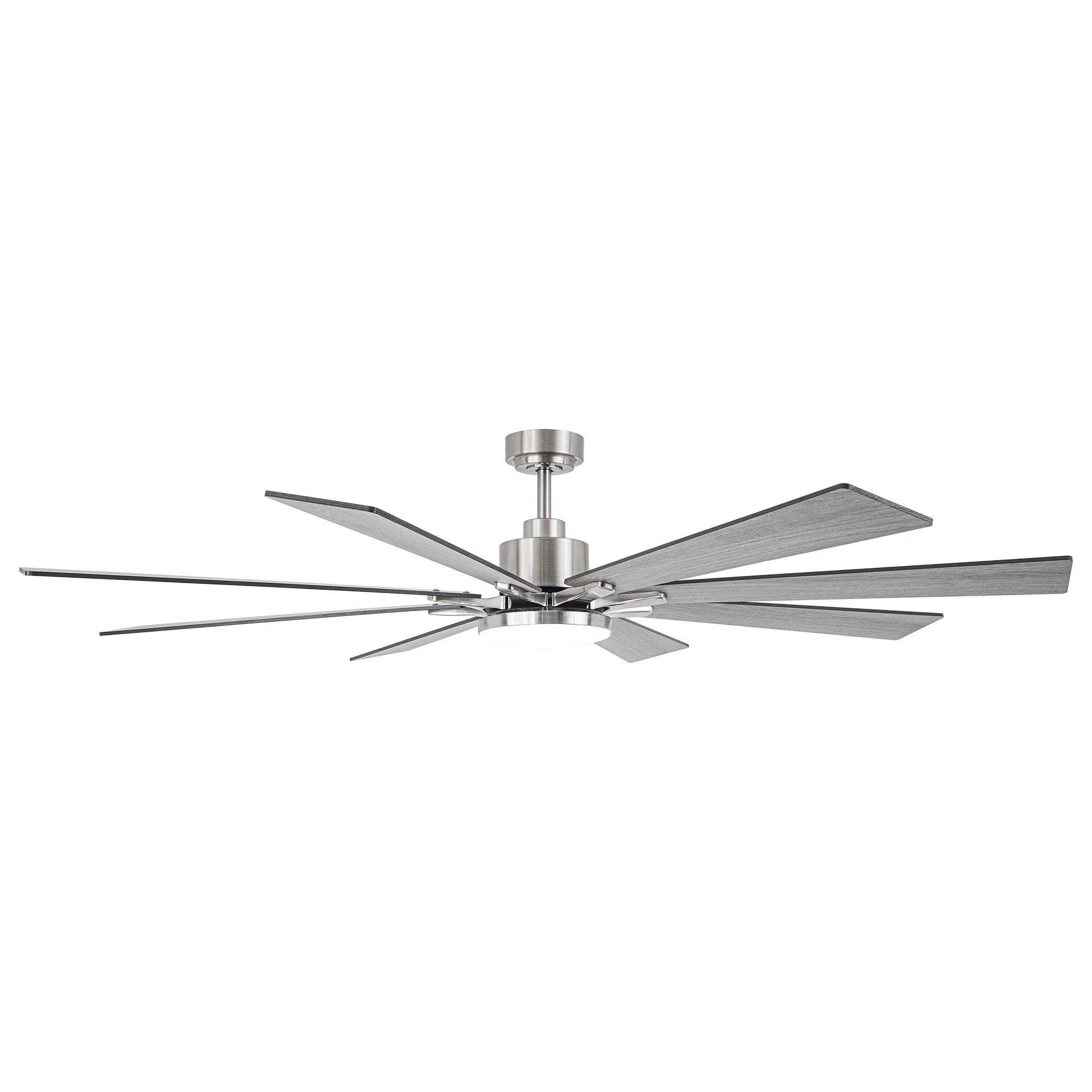189 cm (72") Elbe moderner Deckenventilator mit Stange, Licht und Fernbedienung 