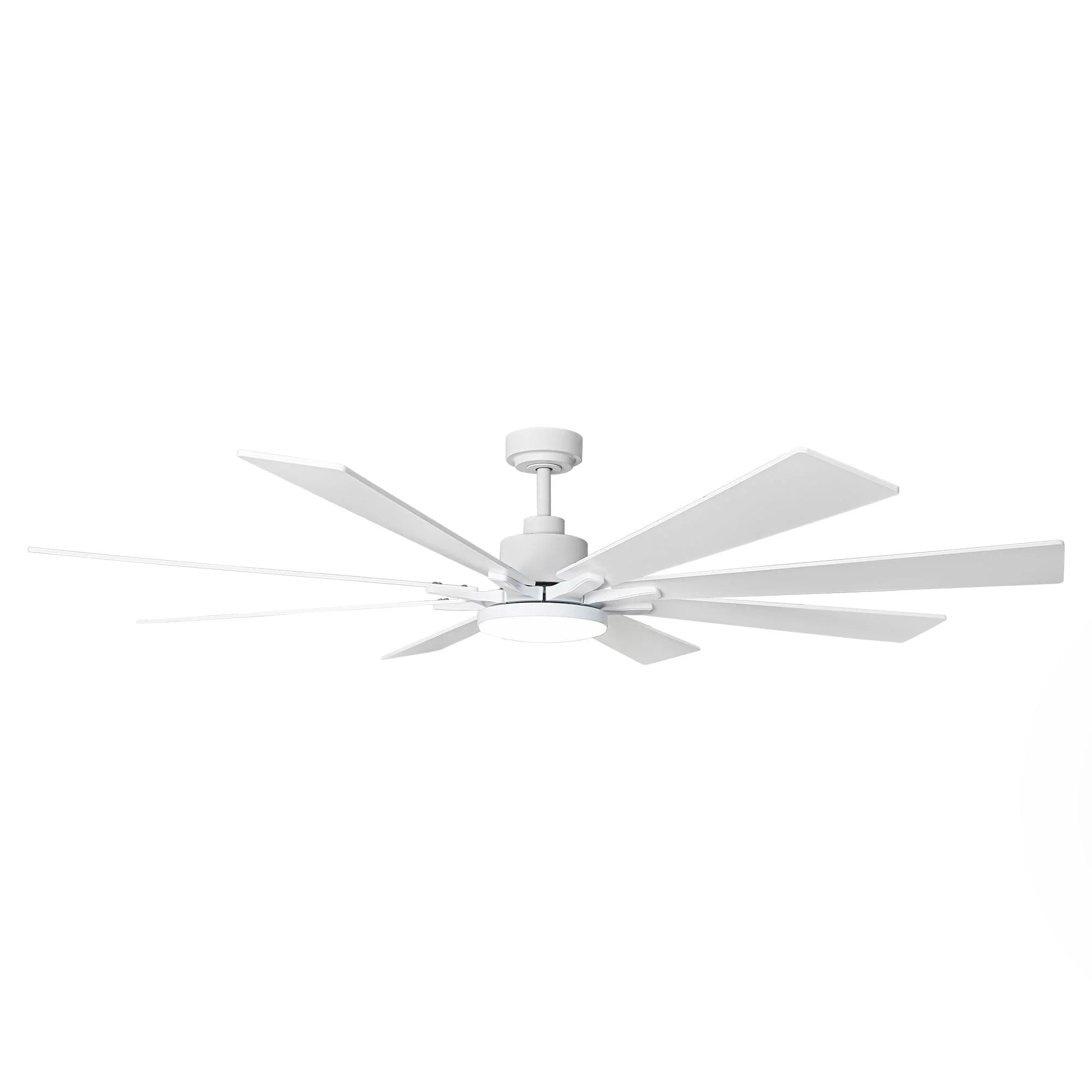 189 cm (72") Elbe moderner Deckenventilator mit Stange, Licht und Fernbedienung 