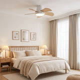 Weston Silent Ceiling Fan Ø76 cm with 5 Blades and LED Light
