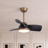 Ventilateur de plafond silencieux Colla Ø76 cm avec éclairage LED 