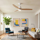 Brisa Deckenventilator Ø132 cm mit LED-Licht, ultraleisem DC-Motor 