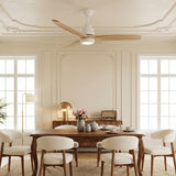 Brisa Deckenventilator Ø132 cm mit LED-Licht, ultraleisem DC-Motor 