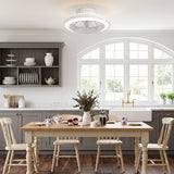 Hogas Silent Ceiling Fan Ø50cm with LED Light