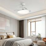 Raydon Ultra-Quiet DC Motor Ceiling Fan 91cm/106cm with Retractable Blades and LED Light