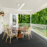72 Inch 84 Inch Winni All-Aluminum IPX4 Outdoor Ceiling Fan with Remote Control