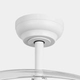 Serena Ultra-Quiet DC Motor Ceiling Fan Ø100 cm with 3 Retractable Blades and LED Light