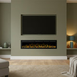 1524mm 60" EF60R Pro Hole in the Wall Electric Fire with 13 Flame Colors Insert Electric Fire with Remote Control 750/1500W
