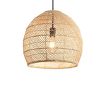 Earthy Minimalist Weave Rattan Pendant Light Ø40cm