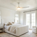 Taran leiser Deckenventilator 132 cm (52") mit LED-Licht 