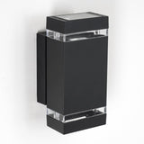 Moderne Außenwandleuchte aus Anthrazit mit LED 