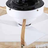 Rydo leiser Deckenventilator 51 cm (20") mit LED-Licht 
