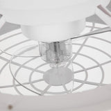 Hogas geräuschloser Deckenventilator 50 cm (20") mit LED-Licht 