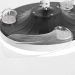 Raydon Ultra-Quiet DC Motor Ceiling Fan Ø91 cm with Retractable Blades and LED Light