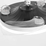 Raydon Ultra-Quiet DC Motor Ceiling Fan Ø91 cm with Retractable Blades and LED Light