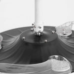 Raydon Ultra-Quiet DC Motor Ceiling Fan Ø91 cm with Retractable Blades and LED Light