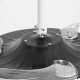 Raydon Ultra-Quiet DC Motor Ceiling Fan Ø106 cm with Retractable Blades and LED Light