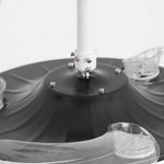 Raydon Ultra-Quiet DC Motor Ceiling Fan Ø106 cm with Retractable Blades and LED Light