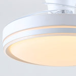 Aura Ultra-Quiet DC Motor Ceiling Fan Ø91 cm with Retractable Blades and LED Light